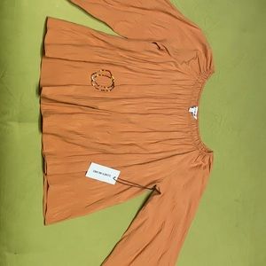 Elizabeth and James Nutmeg Boho Top